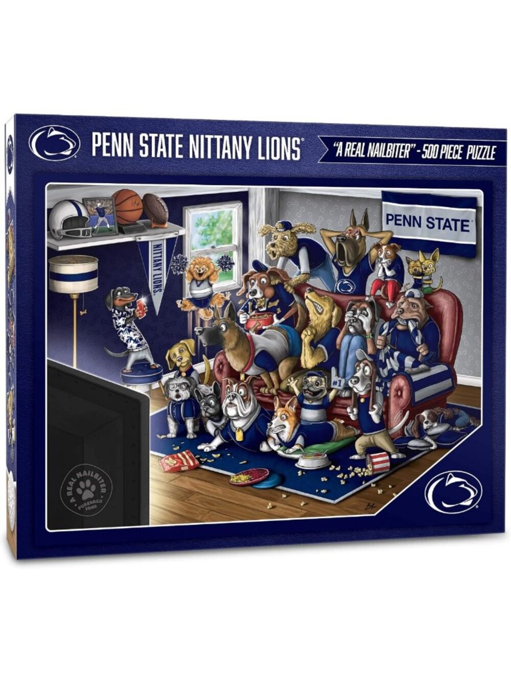 NCAA Purebred Fans Real Nailbiter Puzzle - Fun Game for Sports Lovers